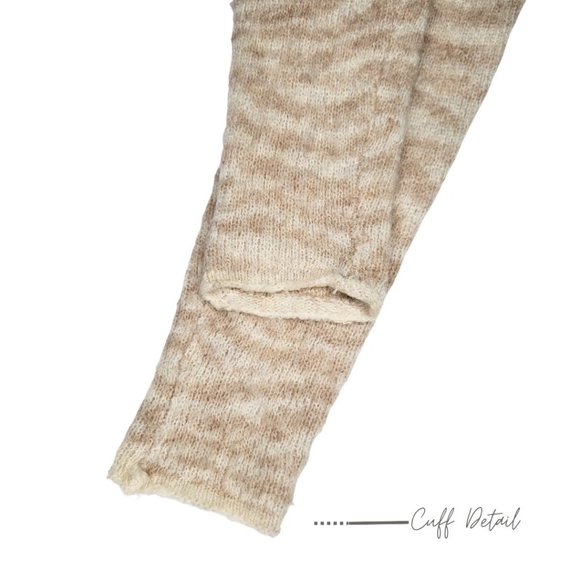 ANIMAL PRINT SLASH NECKLINE SWEATER FOR WOMEN - Picture 9 of 12